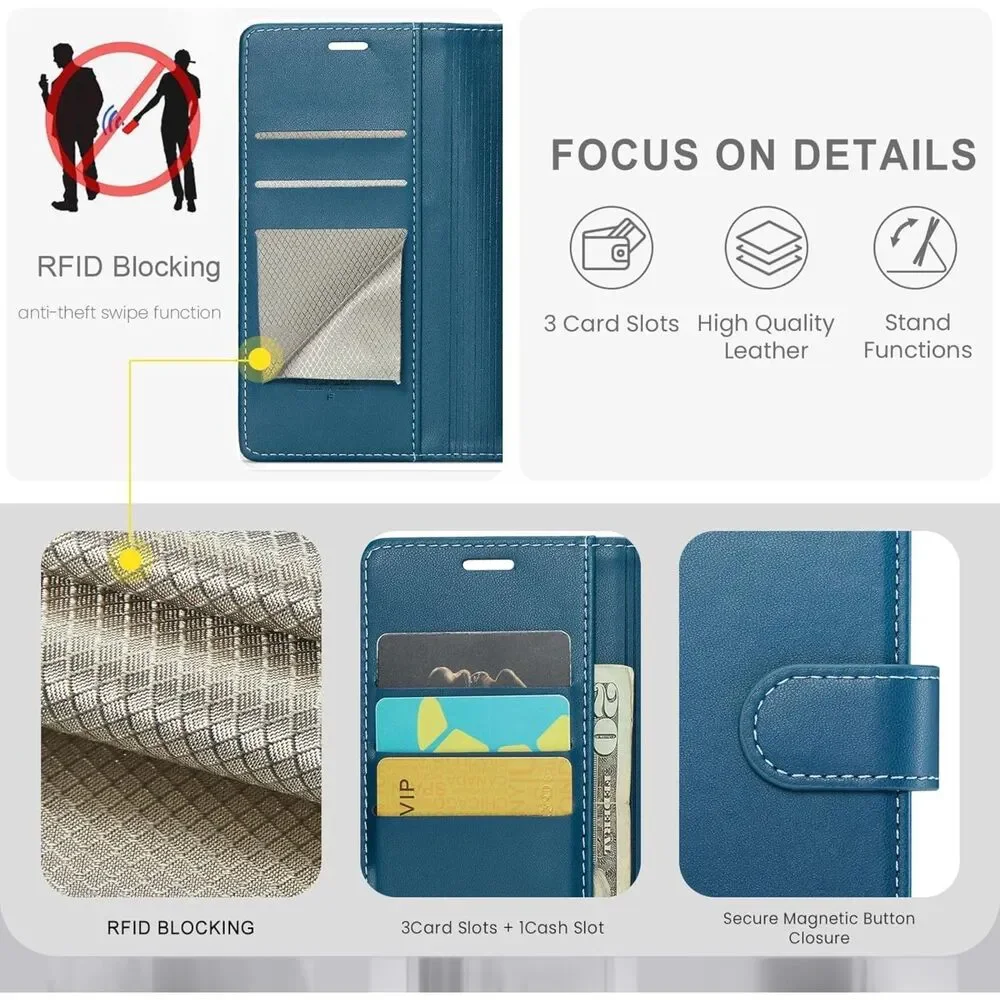 Galaxy S26 Plus, Credit Card Holder, PU Leather Flip Kickstand,  20M-197PH009